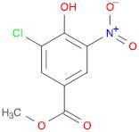3-氯-4-羟基-5-硝基苯甲酸甲酯