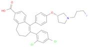 8-(2,4-二氯苯基)-9-[4-[[(3S)-1-(3-氟丙基)-3-吡咯烷基]氧基]苯基]-6,7-二氢-5H-苯并环庚烯-3-羧酸