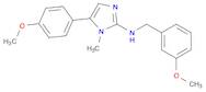 5-(4-甲氧基苯基)-N-[(3-甲氧基苯基)甲基]-1-甲基-1H-咪唑-2-胺