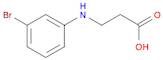 N-(3-溴苯基)-β-丙氨酸