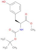 (S)-2-(Boc-amino)-3-(3-hydroxyphenyl)propionic acid methyl ester