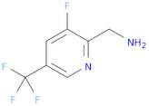 (3-Fluoro-5-(trifluoromethyl)pyridin-2-yl)methanamine