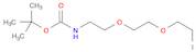 N-[2-[2-(2-碘乙氧基)乙氧基]乙基]氨基甲酸叔丁酯