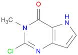 2-Chloro-3-methyl-3H-pyrrolo[3,2-d]pyrimidin-4(5H)-one