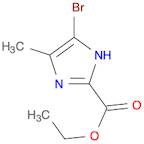 5-溴-4-甲基-1H-咪唑-2-羧酸乙酯
