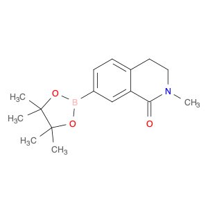 3,4-Dihydro-2-methyl-7-(4,4,5,5-tetramethyl-1,3,2-dioxaborolan-2-yl)-1(2H)-isoquinolinone