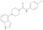 N-(4-Chlorophenyl)-4-(1H-indol-4-yl)piperazine-1-carboxamide