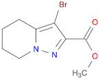 Methyl 3-bromo-4,5,6,7-tetrahydropyrazolo[1,5-a]pyridine-2-carboxylate