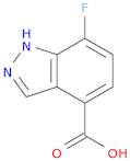 7-Fluoro-1H-indazole-4-carboxylic acid