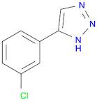 5-(3-Chlorophenyl)-1H-1,2,3-triazole