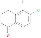 6-Chloro-5-fluoro-3,4-dihydronaphthalen-1(2H)-one