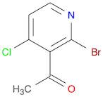 1-(2-Bromo-4-chloropyridin-3-yl)ethan-1-one