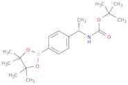 (S)-tert-Butyl (1-(4-(4,4,5,5-tetramethyl-1,3,2-dioxaborolan-2-yl)phenyl)ethyl)carbamate