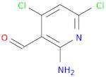 2-Amino-4,6-dichloronicotinaldehyde