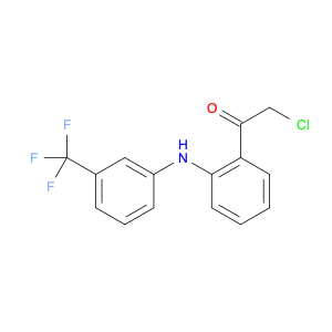 2-Chloro-1-(2-((3-(trifluoromethyl)phenyl)amino)phenyl)ethanone