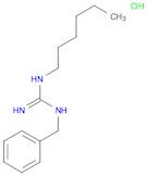 1-Benzyl-3-hexylguanidinehydrochloride