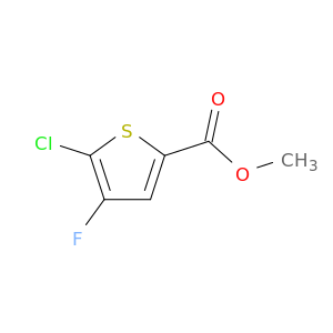 Methyl5-chloro-4-fluorothiophene-2-carboxylate