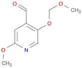 2-Methoxy-5-(methoxymethoxy)isonicotinaldehyde