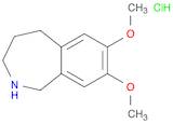 7,8-Dimethoxy-2,3,4,5-tetrahydro-1H-benzo[c]azepine hydrochloride