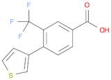 4-(Thiophen-3-yl)-3-(trifluoromethyl)benzoicacid