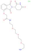 Thalidomide-O-amido-PEG3-C2-NH2 (hydrochloride)