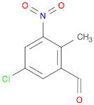 5-Chloro-2-methyl-3-nitrobenzaldehyde