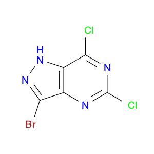 3-Bromo-5,7-dichloro-1H-pyrazolo[4,3-d]pyrimidine