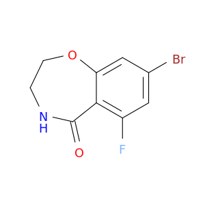 8-Bromo-6-fluoro-3,4-dihydrobenzo[f][1,4]oxazepin-5(2H)-one