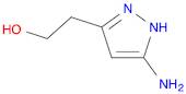 2-(3-Amino-1H-pyrazol-5-yl)ethanol