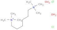 N1,N1,N1,N6,N6,N6-Hexamethylhexane-1,6-diaminium chloride dihydrate