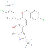 4'-Chloro-6-((4-chlorobenzyl)oxy)-3-(1-methyl-3-(trifluoromethyl)-1H-pyrazol-5-yl)-3'-(trifluoro...