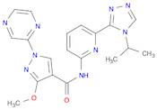 N-(6-(4-Isopropyl-4H-1,2,4-triazol-3-yl)pyridin-2-yl)-3-methoxy-1-(pyrazin-2-yl)-1H-pyrazole-4-car…