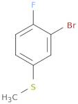 3-Bromo-4-fluorothioanisole