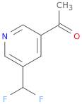 1-(5-(Difluoromethyl)pyridin-3-yl)ethanone