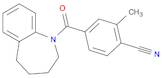 2-Methyl-4-(2,3,4,5-tetrahydro-1H-benzo[b]azepine-1-carbonyl)benzonitrile