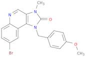 8-Bromo-1-(4-methoxybenzyl)-3-methyl-1H-imidazo[4,5-c]quinolin-2(3H)-one