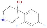 4-(2,4-Difluorophenyl)piperidin-4-ol