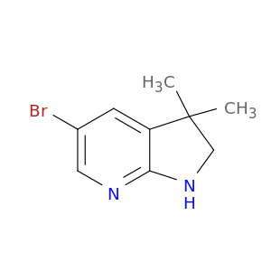 5-Bromo-3,3-dimethyl-2,3-dihydro-1H-pyrrolo[2,3-b]pyridine