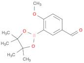 4-methoxy-3-(4,4,5,5-tetramethyl-1,3,2-dioxaborolan-2-yl)benzaldehyde