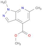 methyl 1,6-dimethyl-1H-pyrazolo[3,4-b]pyridine-4-carboxylate