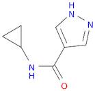 N-Cyclopropyl-1H-pyrazole-4-carboxamide