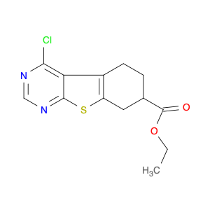 Ethyl 4-chloro-5,6,7,8-tetrahydrobenzo[4,5]thieno[2,3-d]pyrimidine-7-carboxylate