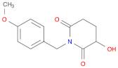 3-羟基-1-(4-甲氧基苄基)哌啶-2,6-二酮