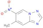 7-Methyl-6-nitro-[1,2,4]triazolo[1,5-a]pyridine