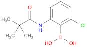 2-(Tert-Butylcarbonylamino)-6-Chlorophenylboronic Acid