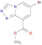 Methyl 6-bromo-[1,2,4]triazolo[4,3-a]pyridine-8-carboxylate