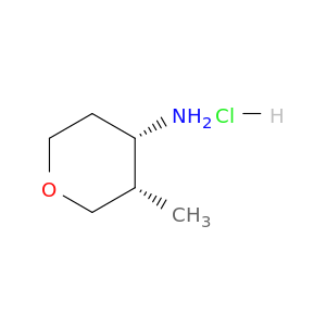 (3S,4S)-3-Methyltetrahydro-2H-pyran-4-amine hydrochloride