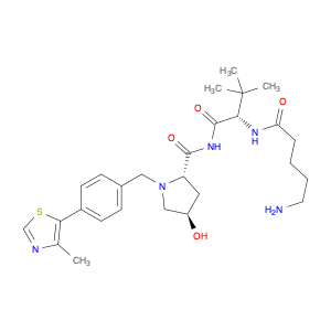 (4R)-N-(5-氨基-1-氧代戊基)-3-甲基-L-缬氨酰-4-羟基-N-[[4-(4-甲基-5-噻唑基)苯基]甲基]-L-脯氨酰胺