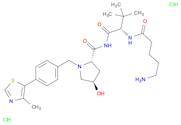 (4R)-N-(5-amino-1-oxopentyl)-3-methyl-L-valyl-4-hydroxy-N-[[4-(4-methyl-5-thiazolyl)phenyl]methy...