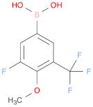 3-Fluoro-4-Methoxy-5-Trifluoromethylphenylboronic Acid